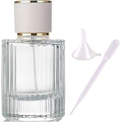 Flacon vaporisateur de parfum en verre transparent rechargeable de 50 ml, flacon de parfum vide de haute qualité, flacon vide, 1 remplissage d'entonnoir gratuit, 1 compte-gouttes de 3 ml gratuit. DIAYTAR COTE D'IVOIRE est une boutique en ligne généraliste qui propose des produits de toutes sortes. La boutique est équipée d'un système de paiement sécurisé et propose différentes options de livraison pour garantir que les clients reçoivent leurs produits de manière rapide et sécurisée. Les clients peuvent également profiter de promotions et de réductions spéciales pour économiser de l'argent.