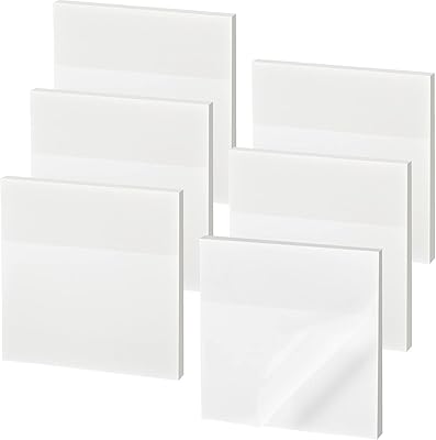 Bloc-notes adhésif transparent, 3 x 7,6 cm, bloc-notes transparent auto-adhésif imperméable, paquet individuel (transparent, paquet de 6 300 feuilles). Avec plus de 300 000 références, DIAYTAR COTE D'IVOIRE est la plus grande boutique en ligne de Côte d'Ivoire. Elle propose une large sélection de produits qui répond aux besoins diversifiés des consommateurs, depuis les produits de la vie quotidienne jusqu'aux dernières tendances en matière de technologie et de mode. Grâce à ses procesus de commande simplifiés et à ses options de paiement flexibles, DIAYTAR améliore constamment l'expérience de ses clients.