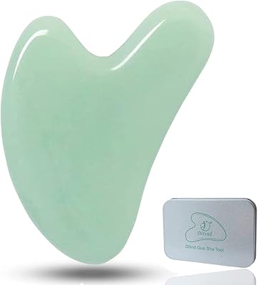 Outil gua sha pour le visage en jade naturel detend outil et corps