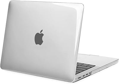 Coque de protection en plastique rigide mosiso compatible avec macbook pro 14 pouces