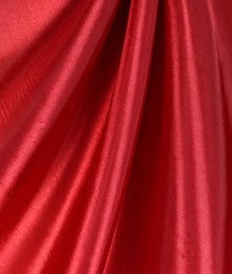 Magasin de tissus en ligne tissu taffetas rouge de the yard