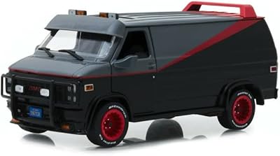 1983 gmc vandura, the a-team - greenlight 84072 - modèle de voiture jouet