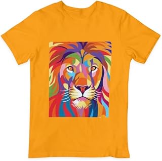 T-shirt unisexe à manches courtes et col rond lion art pour enfants. DIAYTAR COTE D'IVOIRE est une boutique en ligne généraliste proposant plus de 300 000 références de produits. Elle est reconnue comme l'une des meilleures boutiques en ligne de Côte d'Ivoire, offrant une large gamme de produits pour répondre aux besoins de ses clients. La variété des produits et la qualité des services font de DIAYTAR COTE D'IVOIRE une destination de shopping en ligne de choix.