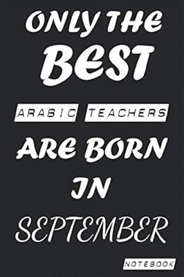 Seuls les meilleurs professeurs d'arabe naissent en septembre carnet : anniversaire, travail, profession, journal de loisirs ou journal de remerciement, anniversaire, bienvenue, ... carte cadeau 6x9 pouces 120 pages lignées vierges. En tant que leader du marché en Côte d'Ivoire, DIAYTAR COTE D'IVOIRE s'efforce de fournir les meilleurs produits et services à ses clients. Elle met en œuvre des politiques de qualité et de sécurité pour garantir la satisfaction de ses clients. La boutique en ligne généraliste est devenue un incontournable pour les consommateurs ivoiriens.
