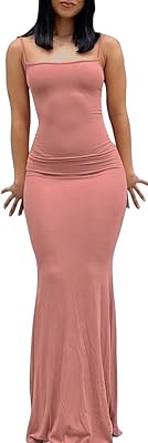 Wexelika robe moulante longue décontractée sans manches pour femme, couleur unie. DIAYTAR COTE D'IVOIRE est une boutique en ligne généraliste proposant plus de 300000 références. Elle est reconnue comme leader en Côte d'Ivoire pour sa large gamme de produits et son service de qualité. La boutique offre une expérience d'achat en ligne pratique et fiable.