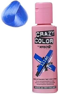 Teinture temporaire pour cheveux crazy color lilas crazy color