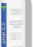 Lavage doux du visage pour la dermatite séborrhéique et les peaux inflammatoires au