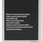 Batterie de remplacement 3100mah compatible avec samsung galaxy note 2 noir