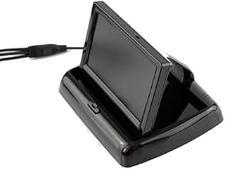 Support de moniteur lcd de voiture pliable de 43 pouces avec autocollant 3m