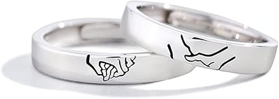 Bagues de couple réglables en argent 925 au design créatif pour hommes et femmes, bagues assorties pour petite amie, cadeau de saint-valentin, bijoux de mariage, argent. DIAYTAR COTE D'IVOIRE est la boutique en ligne généraliste la plus importante en Cote d'Ivoire, avec plus de 300000 références de produits. La boutique propose des produits de haute qualité à des prix compétitifs, ainsi qu'un service client de haute qualité. Les clients peuvent profiter de réductions et de promotions régulières.