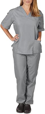Riox uniformes médicaux unisexes pour femmes et hommes, ensemble de vêtements médicaux, chemisier