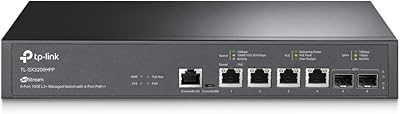 Tp-link tl-sx3206hpp | switch poe géré 10g l2+ 6 ports | 4 ports