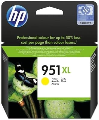 Cartouche d'encre originale jaune à haut rendement hp 951xl [ cn048ae ]