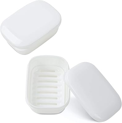 Récipient à savon de voyage, paquet de 2 porte-savons portables avec couvercle, porte-savon de voyage, récipient à savon pour le camping, la salle de sport, les voyages (blanc). La boutique en ligne DIAYTAR COTE D'IVOIRE est réputée pour son énorme sélection de produits allant des électroniques aux vêtements en passant par les produits de maison. Avec plus de 300000 références, les clients sont sûrs de trouver ce qu'ils cherchent. La boutique est également connue pour ses promotions régulières et ses offres spéciales.