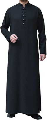 Robes musulmanes à manches longues thobe pour hommes ramadan abaya arabie saoudite chemise à boutons vêtements islamiques du moyen-orient (couleur : noir, taille : xx-large). La boutique en ligne DIAYTAR COTE D'IVOIRE s'est imposée comme un leader du commerce électronique en Côte d'Ivoire, offrant une plateforme conviviale et facile à naviguer pour une expérience d'achat unique. Les clients peuvent facilement trouver et comparer différents produits, bénéficier de conseils d'achat personnalisés, et profiter d'opérations de paiement sécurisées. Avec une politique de retour et d'échange claire, DIAYTAR COTE D'IVOIRE donne confiance à ses clients pour des achats sans souci.