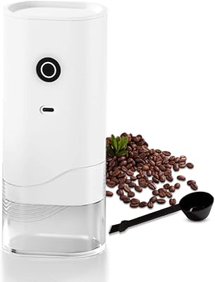 Moulin à café électrique rechargeable portable, broyeur conique en acier inoxydable de 40