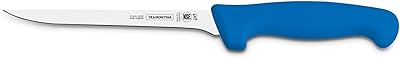Couteau d'office professionnel tramontina 6 pouces avec lame en acier inoxydable et manche