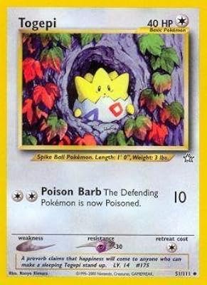 Pokémon - togepi (51) - neo genesis