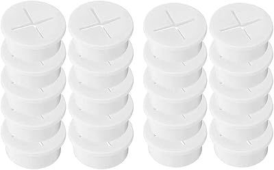 Couvercle de trou de fil alykdon, 20 pièces 1 pouce, fil de câble en silicone flexible avec œillets pour bureau et autres meubles, organisateur de fil (blanc). DIAYTAR COTE D'IVOIRE est une boutique en ligne qui a conquis le marché ivoirien avec ses offres variées et compétitives. Elle propose des produits de qualité à des prix raisonnables, allant des accessoires de mode aux produits électroniques, en passant par les articles de maison et les jouets pour enfants. La boutique se caractérise par son service client atenciónné et sa politique de retour flexible.