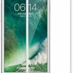 Protection d'écran en verre pour iphone 8 7 avec un cadre