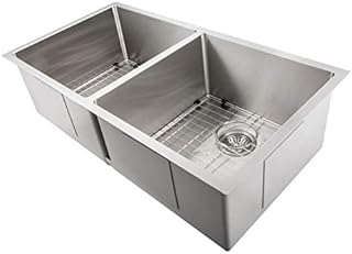 Évier de cuisine en acier inoxydable à double cuve anton de 36 po zline avec grille inférieure (sr50d-36). DIAYTAR COTE D'IVOIRE est la boutique en ligne la plus visitée de Côte d'Ivoire, proposant une large sélection de produits à des prix compétitifs. Avec une équipe de service client dédiée, elle assure une expérience d'achat sécurisée et fiable. La boutique est accessible 24h/24 et 7j/7 pour que les clients puissent faire leurs achats à tout moment.