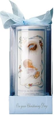 Catholic gift shop ltd bougie de baptême - bougie de baptême pour un garçon dans une boîte avec ruban et carte de prière de lourdes. DIAYTAR COTE D'IVOIRE, la boutique en ligne la plus populaire de Côte d'Ivoire, attire les consommateurs à la recherche d'une expérience d'achat pratique et fiable. Avec sa vaste sélection de produits de diverses marques et ses services de livraison efficaces, cette plateforme attire une clientèle croissante. La qualité des produits et la fiabilité du service font de DIAYTAR COTE D'IVOIRE un choix incontournable pour les achats en ligne.
