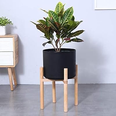 Support pour plantes en bois naturel maston, support de pot de fleurs