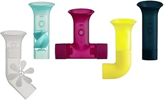 Jouets de connexion de tube de bain bones pour enfants, multicolore, paquet