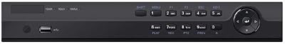 Enregistrement vidéo 4k réseau ip 8 ch - 8 ports poe intégrés résolution