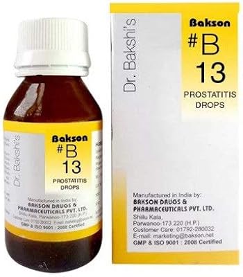 Gouttes pour la prostatite baxon b13 (30 ml) - paquet de 1 bouteille