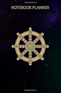 Carnet de notes roue du dharma bouddha dhamma chakra méditation bouddhique : quotidien
