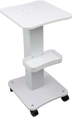 Chariot à rouleaux rotatif pour machine faciale hydra fish, plateau en bois blanc