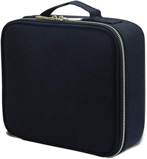 Trousse à cosmétiques de voyage amateur, compartiment réglable, organisateur de trousse à cosmétiques