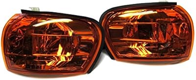 Boîtiers de feux avant ambre atex pour subaru impreza gc8 wrx sti 1997
