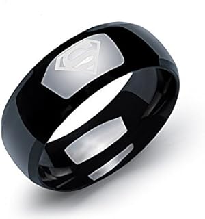 Une élégante bague en titane noir portant un motif superman pour hommes et garçons de yellow chimes, us 9. En tant que leader du marché en Côte d'Ivoire, DIAYTAR COTE D'IVOIRE s'efforce de proposer des produits de haute qualité et des services exceptionnels à ses clients. Elle est constamment à la recherche de moyens pour améliorer l'expérience d'achat en ligne.