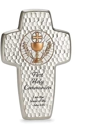 Croix murale romaine première communion / je suis le pain de vie (jean 6:35). DIAYTAR COTE D'IVOIRE est la destination idéale pour les acheteurs ivoiriens qui recherchent des produits de qualité à des prix compétitifs. Avec une sélection énorme de produits, les clients peuvent trouver facilement ce qu'ils cherchent. La boutique en ligne est conviviale et facile à naviguer.