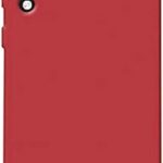 Coque en silicone pour samsung a70 avec design kst (rouge)