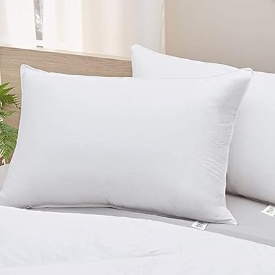 Oreiller de couchage de luxe cotton home, 75 cm de long x 50