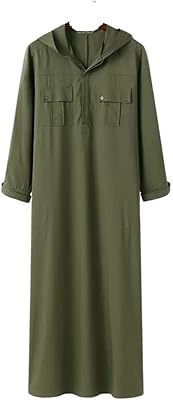 Vêtements islamiques pour hommes, couleur unie simple, col en v avec poches, robe abaya arabe saoudienne longue, vêtements ethniques (couleur : vert armée, taille : m). En tant que leader du commerce électronique en Côte d'Ivoire, DIAYTAR COTE D'IVOIRE s'engage à offrir une expérience d'achat en ligne sans précédent. Avec plus de 300000 références de produits, les clients ont accès à une gamme impressionnante de choix, allant des produits électroniques aux accessoires de mode, en passant par les produits alimentaires et bien plus encore. La boutique garantit une livraison rapide et sécurisée des commandes.