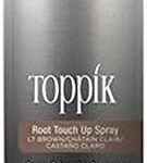 Spray de retouche racine toppik marron clair