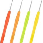 Aiguilles de fixation de cheveux au crochet, aiguilles à crochet en métal fin