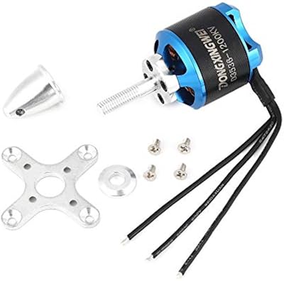 Moteur sans balais dxw d3536 1200kv 2-4s pour avion à voilure fixe rc