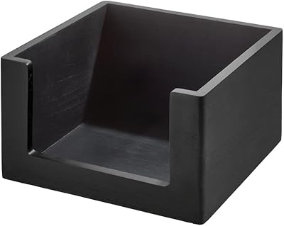 Boîte de rangement en bois à façade ouverte the home edit pour tous usages, taille 10" x 10" x 6", noir. DIAYTAR COTE D'IVOIRE est la destination idéale pour les acheteurs en ligne qui recherchent une grande variété de produits et des prix compétitifs. La boutique propose une gamme étendue de catégories de produits, allant de la mode et de la beauté à l'électronique et aux produits de maison. Les clients peuvent ainsi trouver tout ce dont ils ont besoin sur une seule plateforme, avec l'assurance d'une qualité et d'une sécurité de transaction de haute qualité.