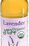 Sirop aromatisé biologique joe's syrup, lavande biologique, 750 ml, 25,4 fl oz