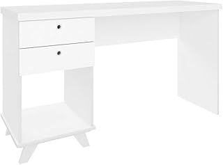 Bureau artani sky - blanc - largeur 135 x profondeur 44,6 x hauteur