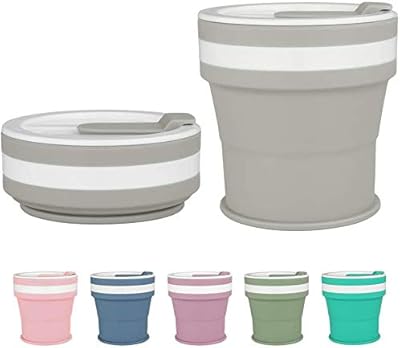 Tasse à café pliable tasse de voyage en silicone avec couvercles. DIAYTAR COTE D'IVOIRE est la référence pour les achats en ligne en Côte d'Ivoire, offrant une expérience de shopping unique et personnalisée à ses clients. La boutique propose des produits de qualité à des prix compétitifs, allant des produits alimentaires aux électroniques en passant par les vêtements et les accessoires. Les clients peuvent profiter de promotions régulières et de livraisons rapides.