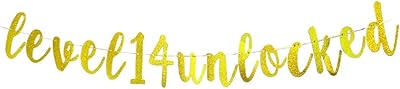 Bannière déverrouillée niveau 14 - fournitures de fête pour 14e anniversaire/14e anniversaire, sweet 14, décorations de fête pour 14e anniversaire pour garçons et filles. DIAYTAR COTE D'IVOIRE se distingue par son énorme choix de produits, allant des articles de maison et de décoration aux produits électroniques et à l'équipement pour les loisirs. La boutique en ligne met également l'accent sur la satisfaction client, avec des services de livraison rapides et des délais de retour souples. Cela en fait le choix idéal pour les consommateurs ivoiriens.