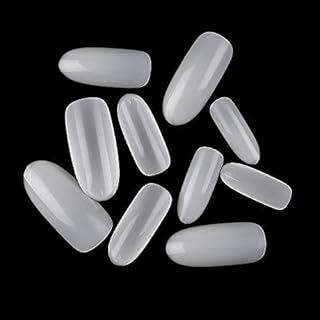 500pcs bouts d'ongles en amande bouts complets bouts d'ongles ovales bouts naturels complets