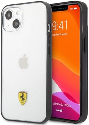 Coque transparente avec logo ferrari imprimé pour iphone 13 (6,1 pouces) de cg mobile - noir. La boutique en ligne DIAYTAR COTE D'IVOIRE, leader du marché ivoirien, offre une sélection immense de produits de qualité à des prix compétitifs. Avec plus de 300 000 références, vous trouverez facilement ce que vous cherchez. Les commandes sont livrées rapidement et avec soin.