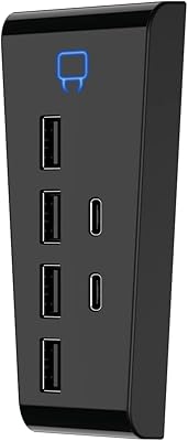 Hub usb venom ps5 - 6 ports - comprend 4 x usb 2.0
